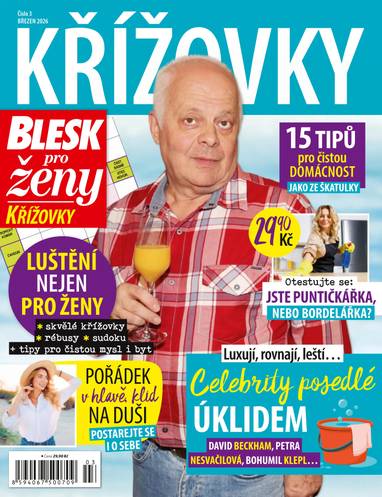 Časopis BLESK pro ženy KŘÍŽOVKY - 3/2026 - CZECH NEWS CENTER a. s.
