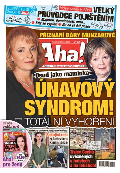 Aha! - 2.3.2026 - CZECH NEWS CENTER a. s.