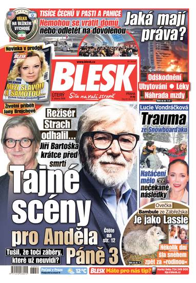 BLESK - 3.3.2026 - CZECH NEWS CENTER a. s.