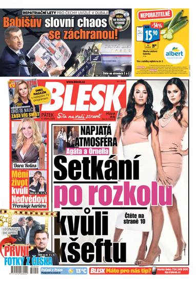BLESK - 6.3.2026 - CZECH NEWS CENTER a. s.