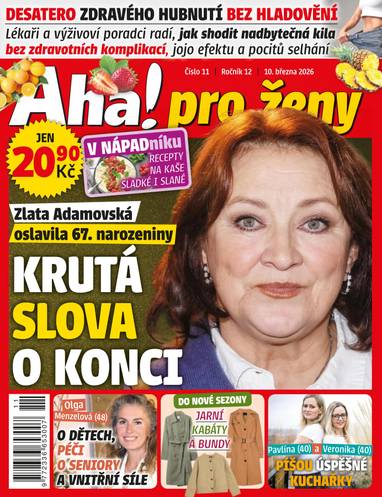 Časopis Aha! pro ženy - 11/2026 - CZECH NEWS CENTER a. s.