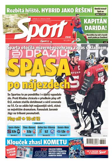 Sport - 11.3.2026 - CZECH NEWS CENTER a. s.