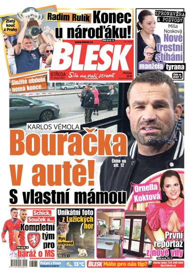 BLESK - 18.3.2026 - CZECH NEWS CENTER a. s.