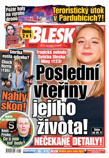 BLESK - 21.3.2026 - CZECH NEWS CENTER a. s.