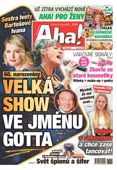 Aha! - 23.3.2026 - CZECH NEWS CENTER a. s.