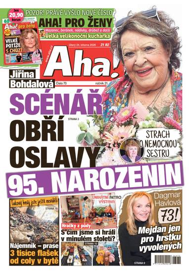 Aha! - 24.3.2026 - CZECH NEWS CENTER a. s.