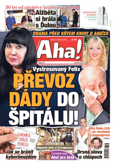 Aha! - 27.3.2026 - CZECH NEWS CENTER a. s.
