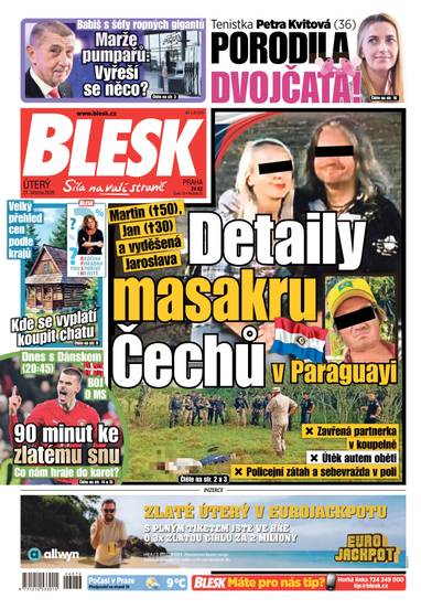 BLESK - 31.3.2026 - CZECH NEWS CENTER a. s.