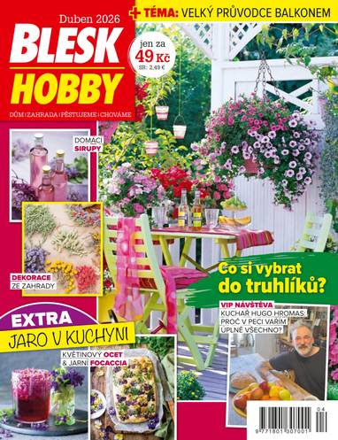 Časopis BLESK HOBBY - 4/2026 - CZECH NEWS CENTER a. s.