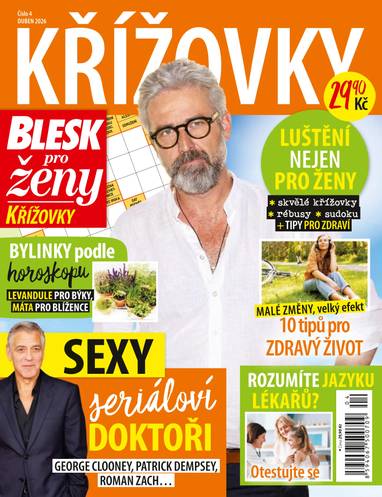 Časopis BLESK pro ženy KŘÍŽOVKY - 4/2026 - CZECH NEWS CENTER a. s.