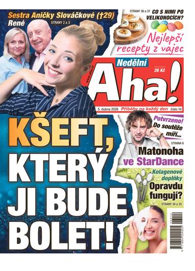 Nedělní Aha! - 14/2026 - CZECH NEWS CENTER a. s.