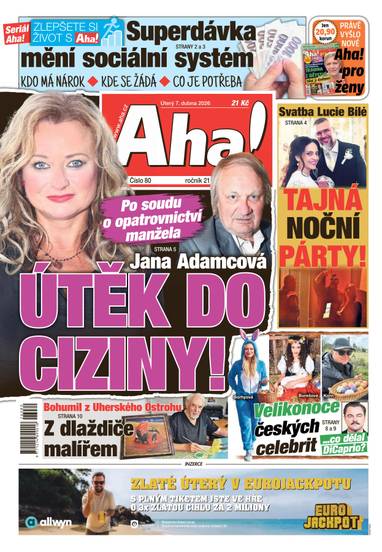 Aha! - 7.4.2026 - CZECH NEWS CENTER a. s.