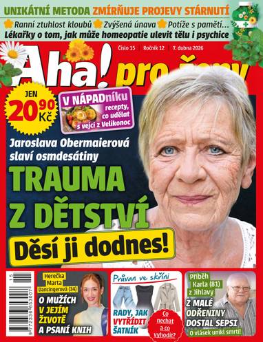 Časopis Aha! pro ženy - 15/2026 - CZECH NEWS CENTER a. s.