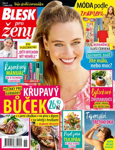 Časopis BLESK pro ženy - 15/2026 - CZECH NEWS CENTER a. s.