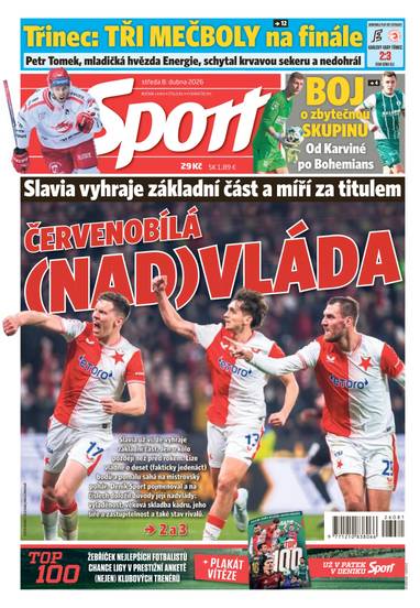 Sport - 8.4.2026 - CZECH NEWS CENTER a. s.