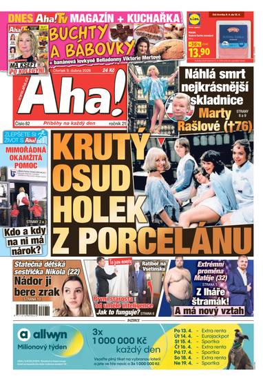 Aha! - 9.4.2026 - CZECH NEWS CENTER a. s.