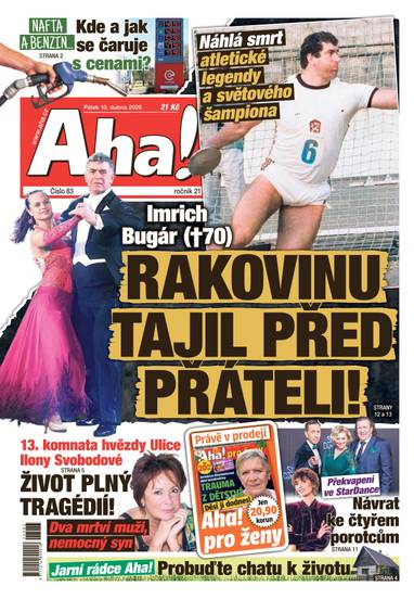 Aha! - 10.4.2026 - CZECH NEWS CENTER a. s.