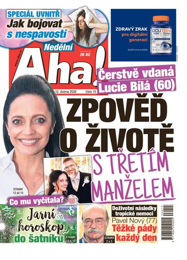 Nedělní Aha! - 15/2026 - CZECH NEWS CENTER a. s.