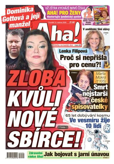 Aha! - 13.4.2026 - CZECH NEWS CENTER a. s.
