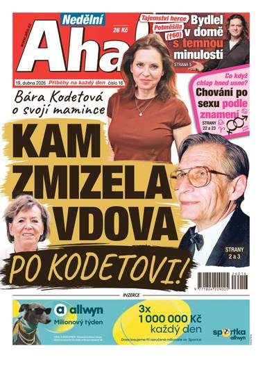 Nedělní Aha! - 16/2026 - CZECH NEWS CENTER a. s.