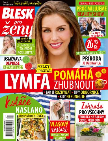 Časopis BLESK pro ženy - 17/2026 - CZECH NEWS CENTER a. s.