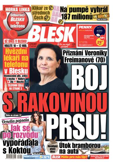 BLESK - 21.4.2026 - CZECH NEWS CENTER a. s.