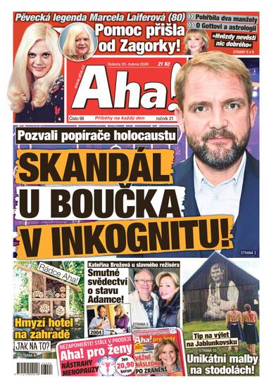Aha! - 25.4.2026 - CZECH NEWS CENTER a. s.