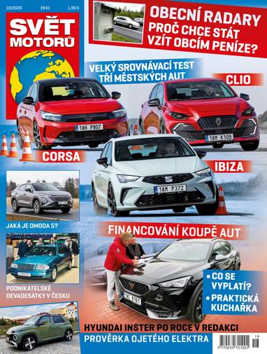 Časopis SVĚT MOTORŮ - 18/2026 - CZECH NEWS CENTER a. s.