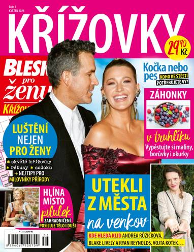 Časopis BLESK pro ženy KŘÍŽOVKY - 5/2026 - CZECH NEWS CENTER a. s.