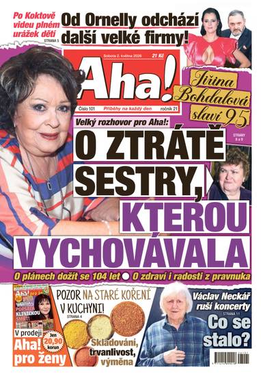 Aha! - 2.5.2026 - CZECH NEWS CENTER a. s.