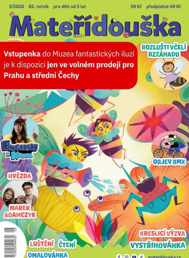 Časopis Mateřídouška - 5/2026 - CZECH NEWS CENTER a. s.