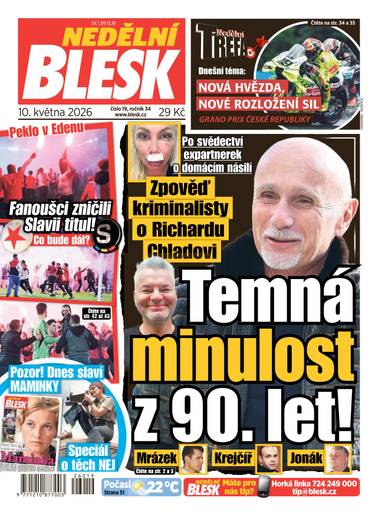 NEDĚLNÍ BLESK - 19/2026 - CZECH NEWS CENTER a. s.