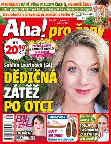 Časopis Aha! pro ženy - 20/2026 - CZECH NEWS CENTER a. s.