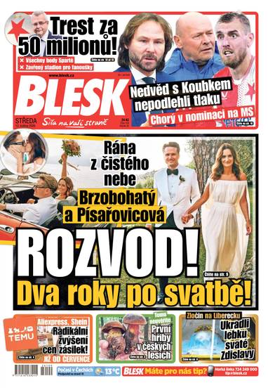 BLESK - 13.5.2026 - CZECH NEWS CENTER a. s.