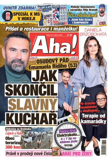 Aha! - 15.5.2026 - CZECH NEWS CENTER a. s.