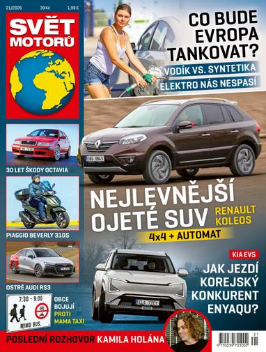 Časopis SVĚT MOTORŮ - 21/2026 - CZECH NEWS CENTER a. s.