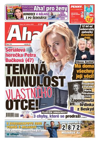 Aha! - 19.5.2026 - CZECH NEWS CENTER a. s.