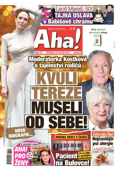 Aha! - 22.5.2026 - CZECH NEWS CENTER a. s.