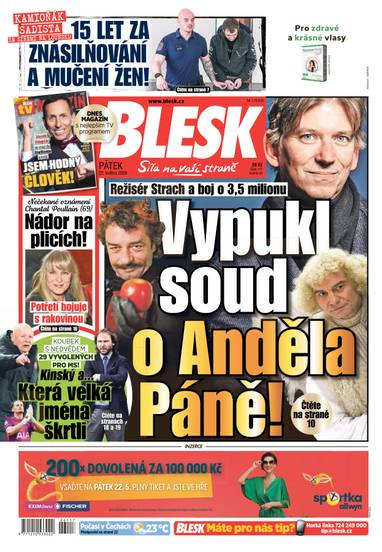 BLESK - 22.5.2026 - CZECH NEWS CENTER a. s.