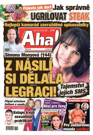 Aha! - 23.5.2026 - CZECH NEWS CENTER a. s.