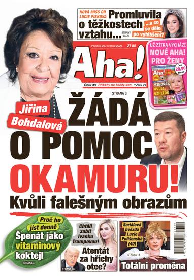 Aha! - 25.5.2026 - CZECH NEWS CENTER a. s.