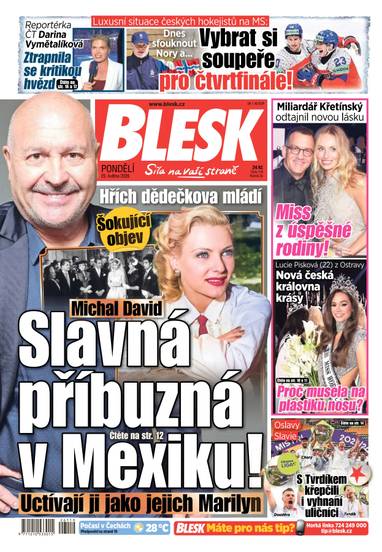 BLESK - 25.5.2026 - CZECH NEWS CENTER a. s.