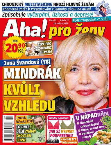 Časopis Aha! pro ženy - 22/2026 - CZECH NEWS CENTER a. s.