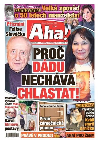 Aha! - 30.5.2026 - CZECH NEWS CENTER a. s.