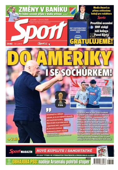 Sport - 1.6.2026 - CZECH NEWS CENTER a. s.