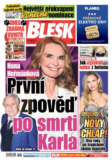 BLESK - 1.6.2026 - CZECH NEWS CENTER a. s.