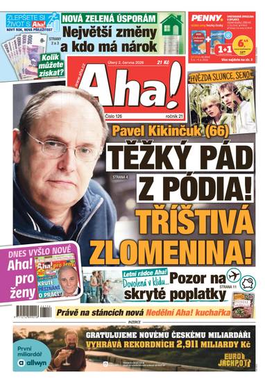 Aha! - 2.6.2026 - CZECH NEWS CENTER a. s.