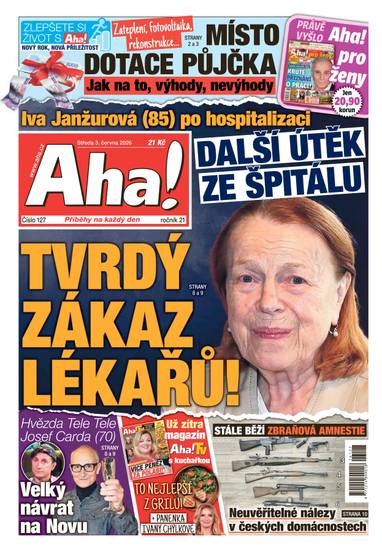 Aha! - 3.6.2026 - CZECH NEWS CENTER a. s.