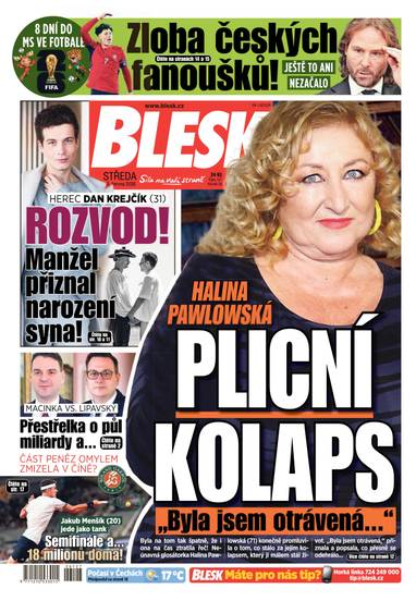 BLESK - 3.6.2026 - CZECH NEWS CENTER a. s.