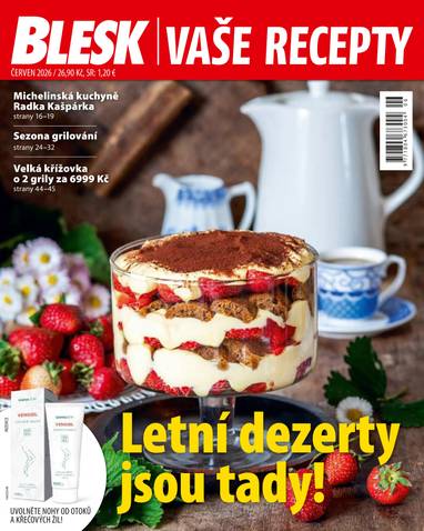 Časopis BLESK VAŠE RECEPTY - 6/2026 - CZECH NEWS CENTER a. s.
